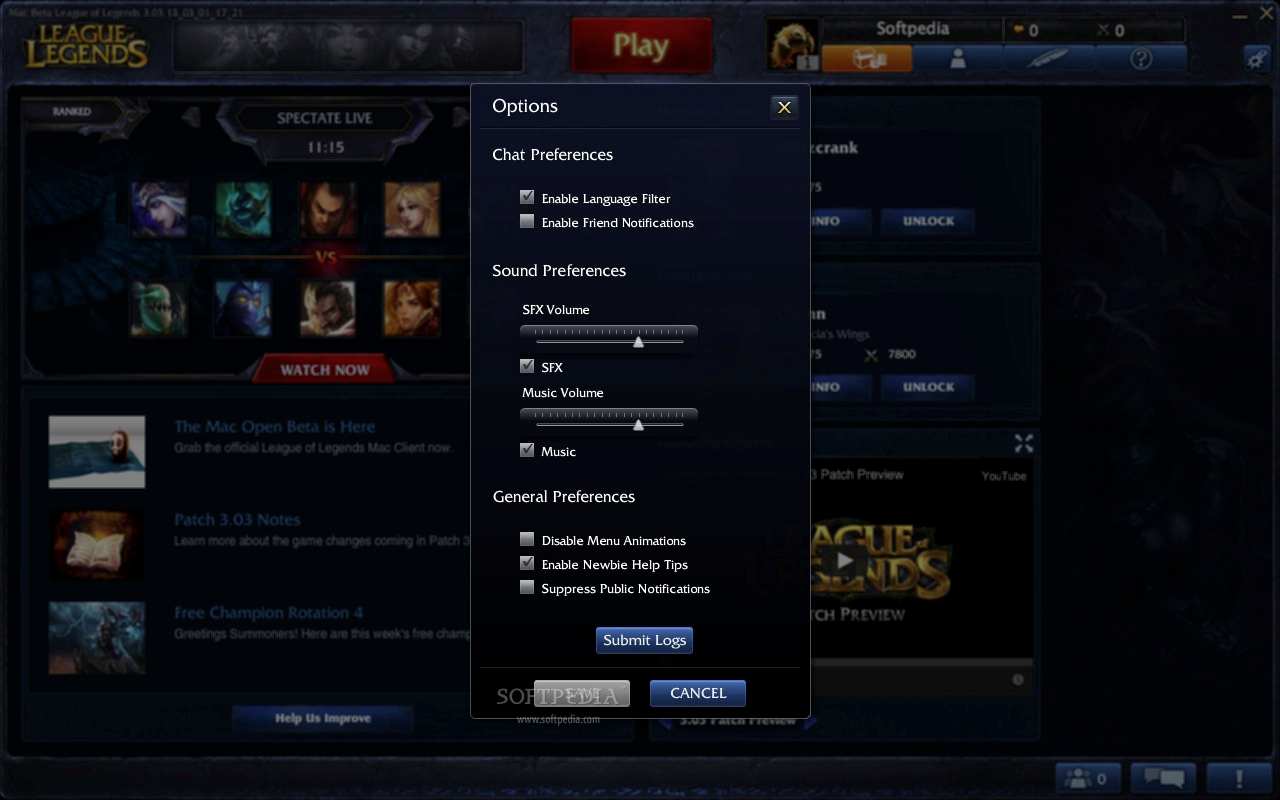 League of Legends for mac instal free