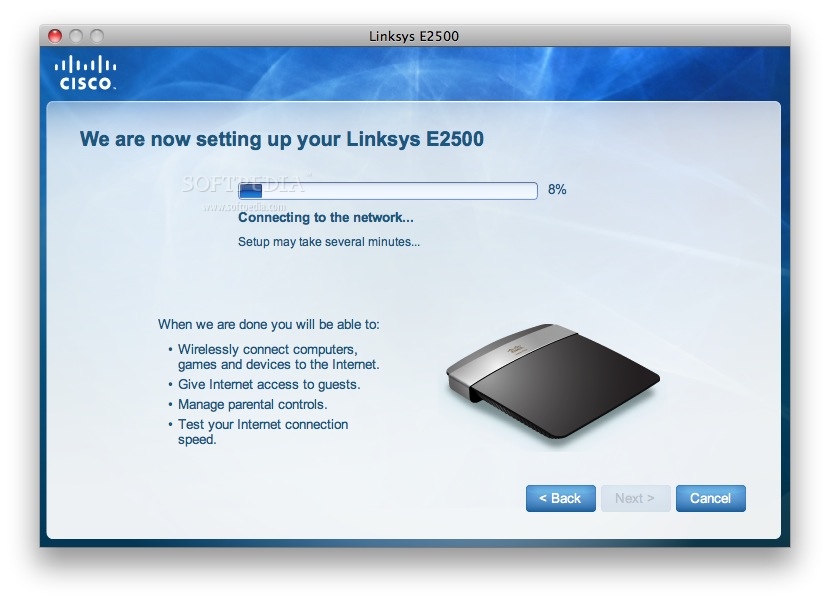 linksys e2500 cd software download
