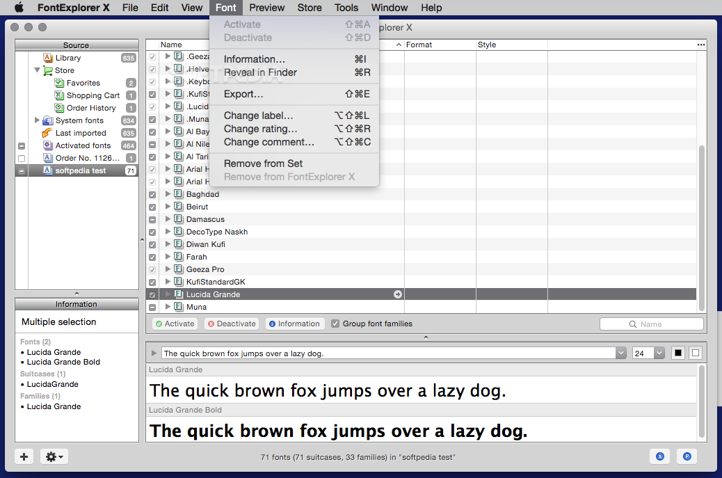 linotype font explorer free version