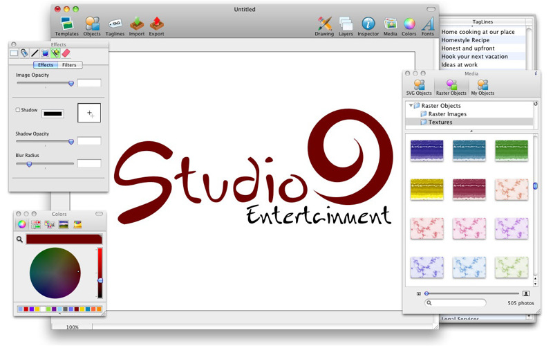logo design studio pro screenshots