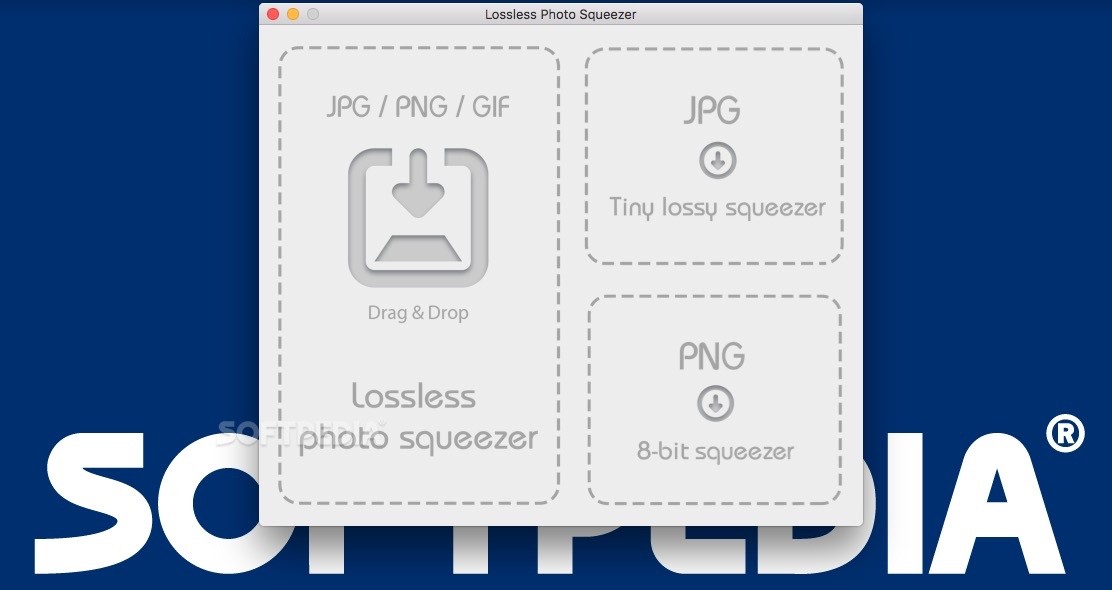 lossless photo squeezer