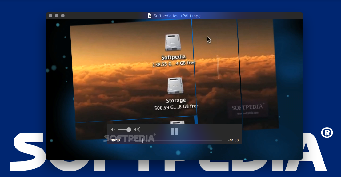 Download Multimedia player for macOS capable of playing both video and audio content, with support for subtitles and multiple audio tracks Free
