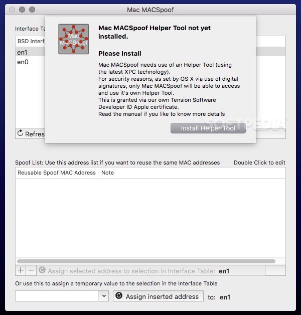 Download Mac MACSpoof 1.5.1 – Download Free