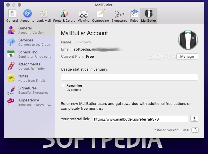 Mac uninstall mailbutler
