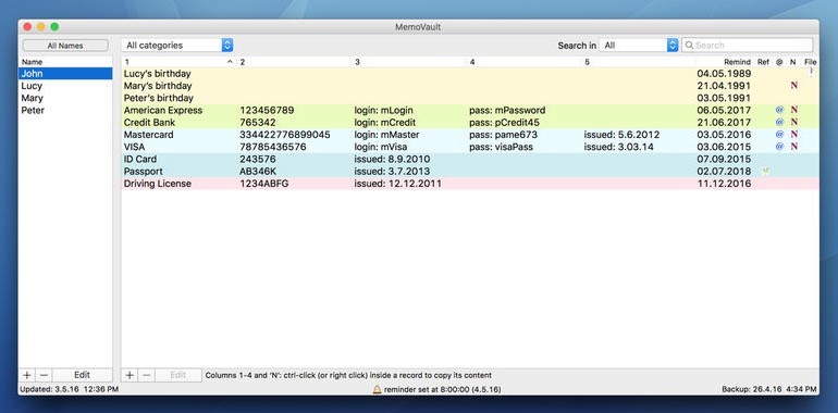 Download MemoVault 2.2.4 (Mac) – Download Free