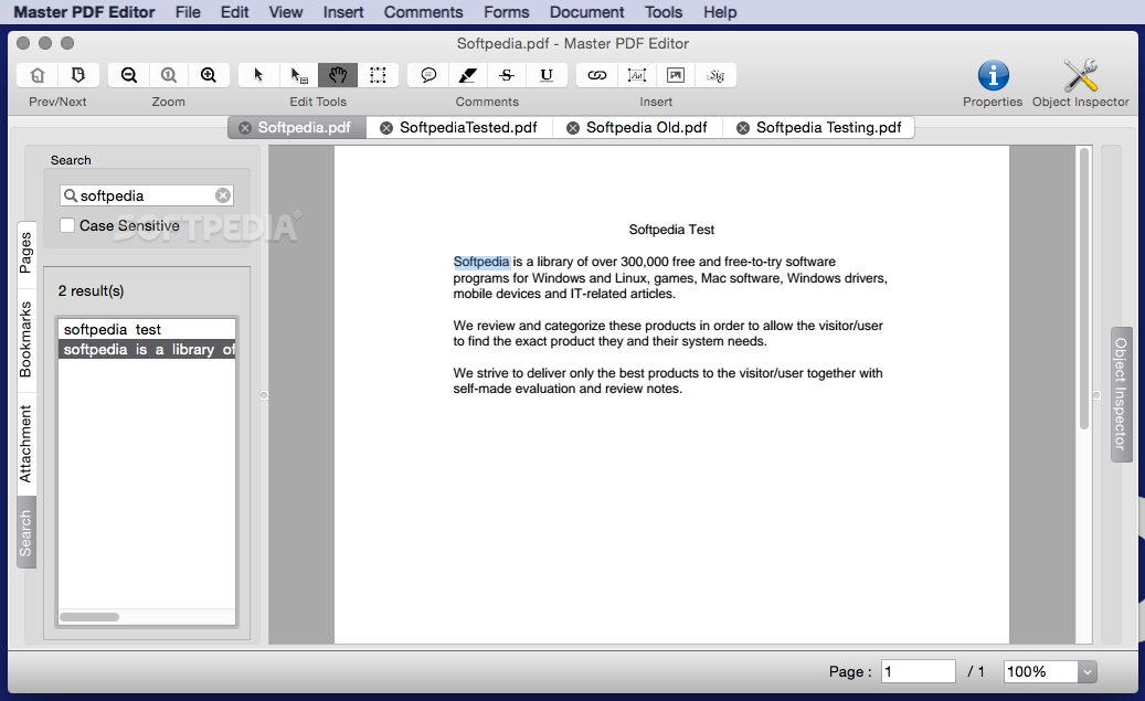 Master PDF Editor 5.9.50 download the new for apple