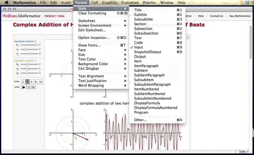 mathematica for mac where are toolbars
