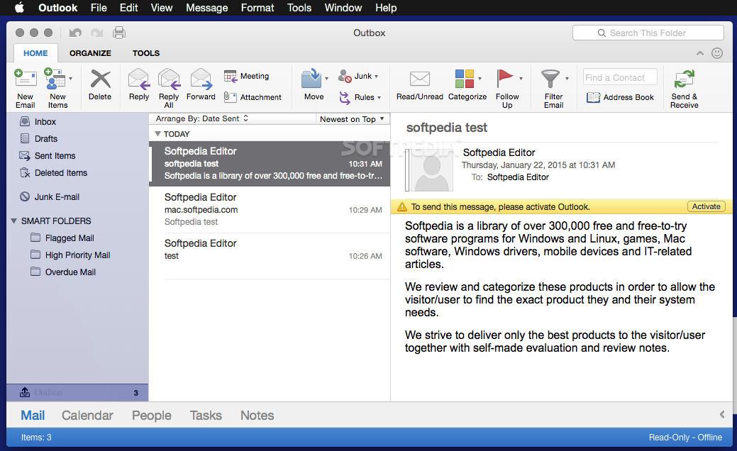 microsoft outlook for mac free version
