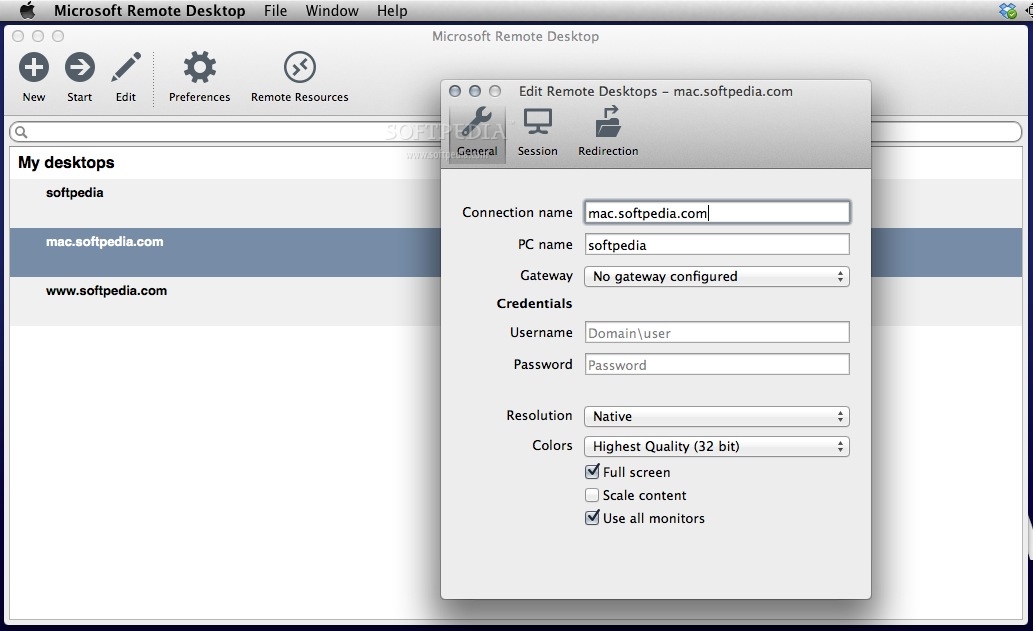 Microsoft Remote Desktop Connection Client For Mac 8