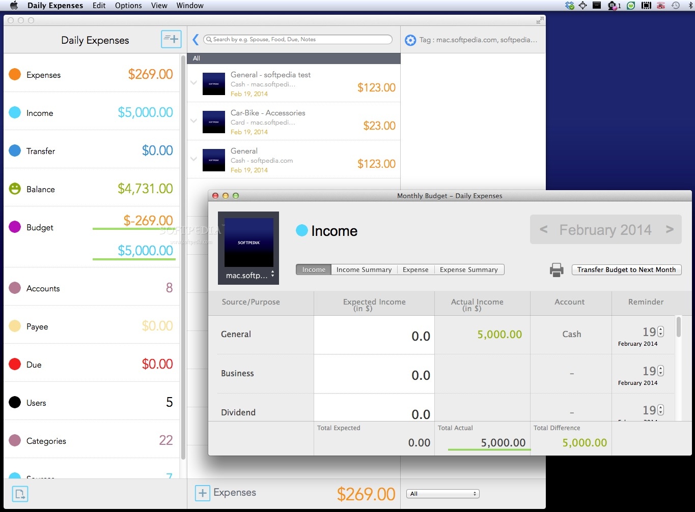 Download Monthly Expenses 3.5 (Mac) – Download & Review Free