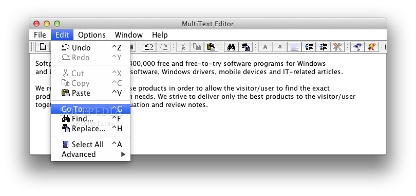 what font is plain text editor mac