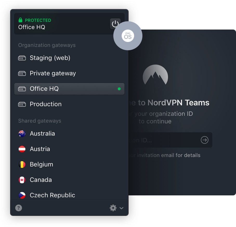 nordvpn teams download