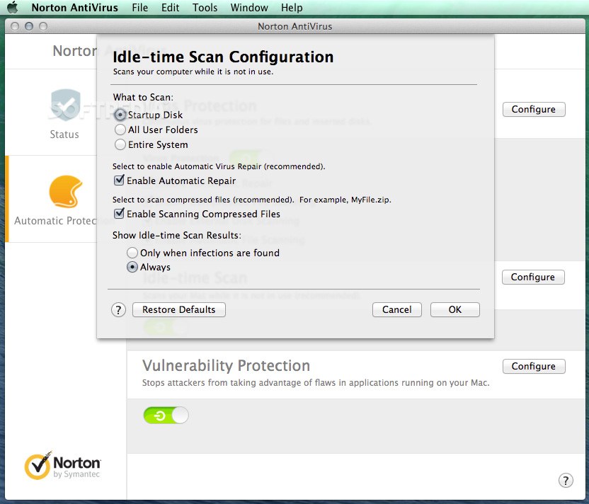 norton antivirus 11 for mac download