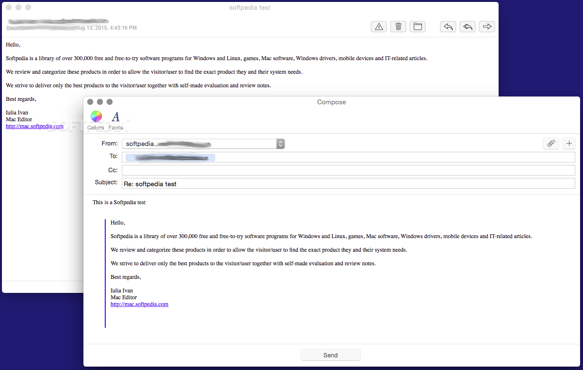 instal the new version for mac Howard Email Notifier 2.03