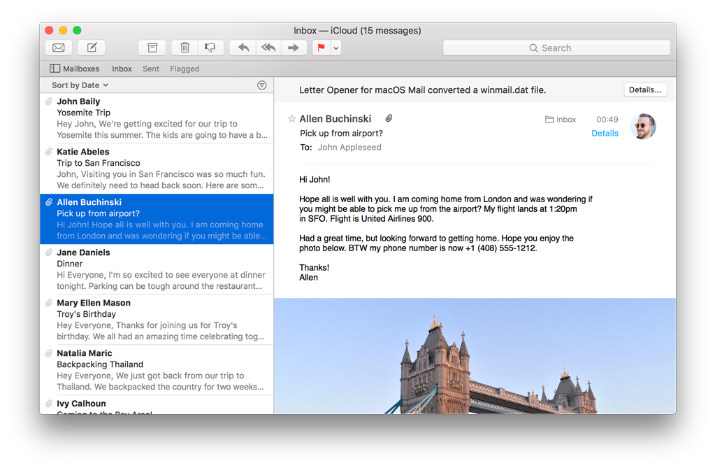 how to write a letter on mac