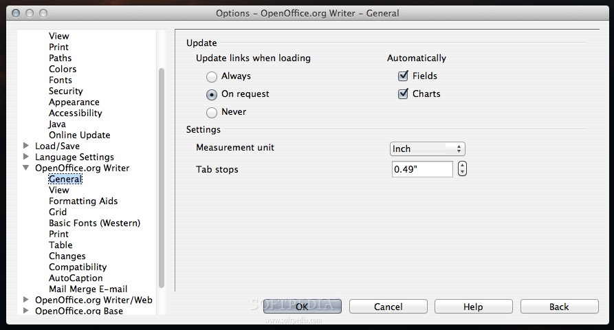 Create desktop folder in apache openoffice download