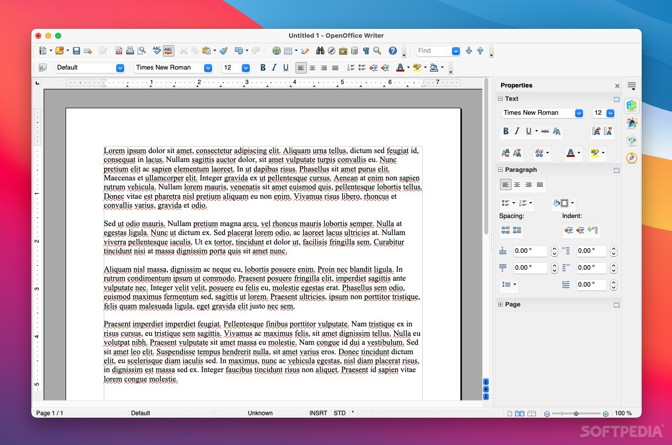 apache word processor for mac