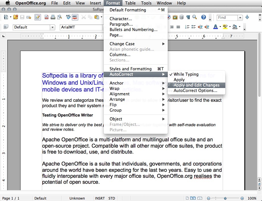 Open Office For Mac Os 10 5