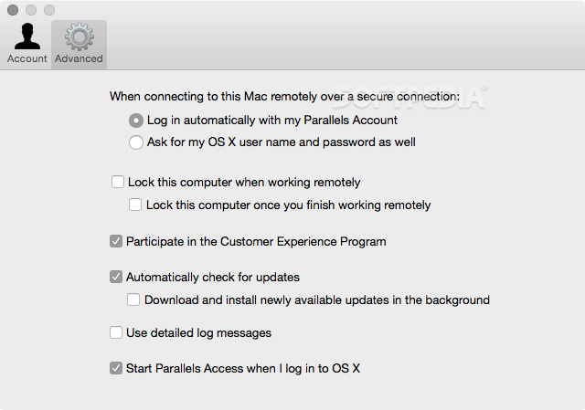Download Parallels Access for Mac 3.2.0 crack