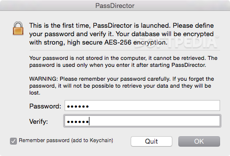 Download PassDirector (Mac) – Download Free