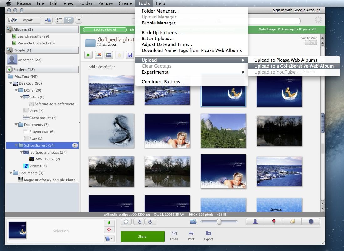 how to download picasa for mac