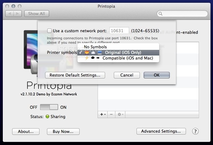 Printopia for mac