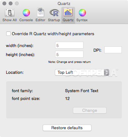 download r statistical software for mac