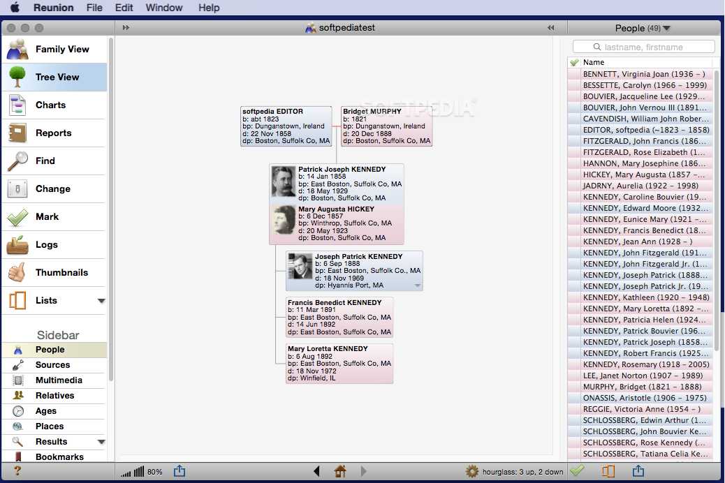 reunion genealogy software reviews