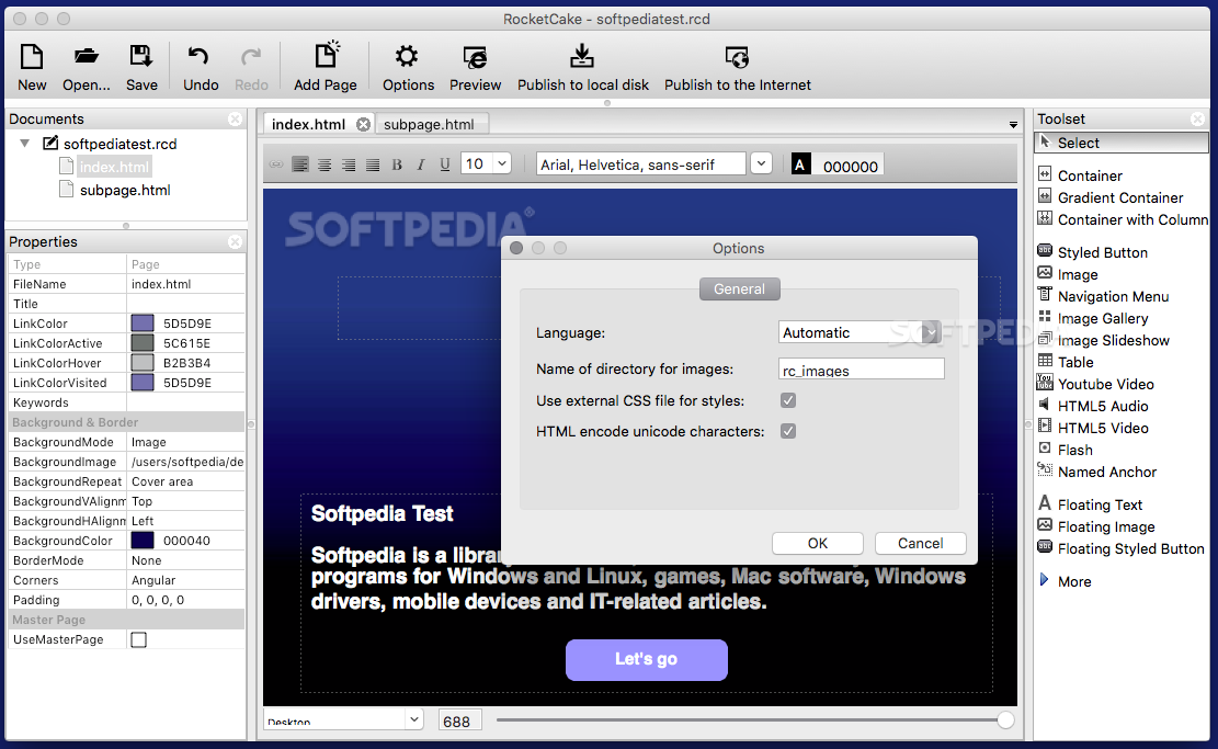 RocketCake Professional 5.2 download the last version for windows