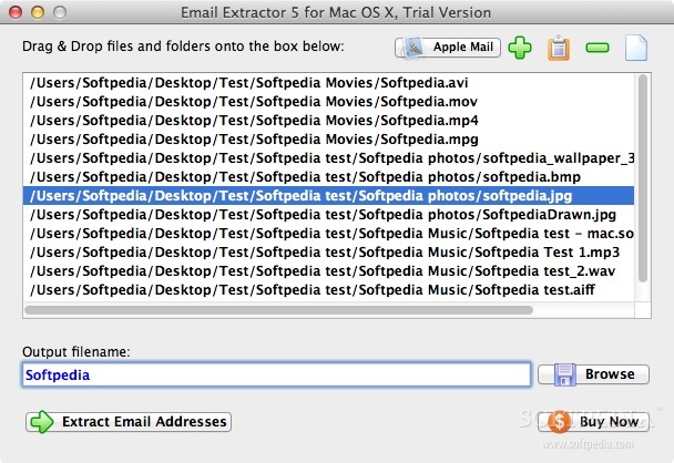 email address extractor mac