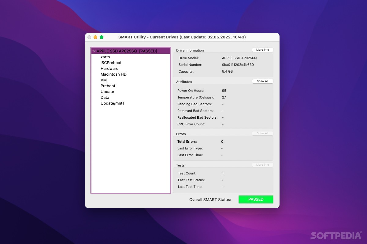 Download SMART Utility 3.2.7 (Mac) – Download Free
