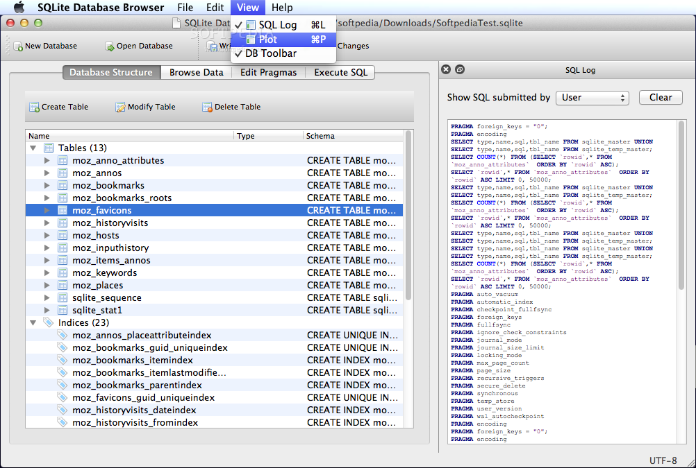 sqlite database browser windows