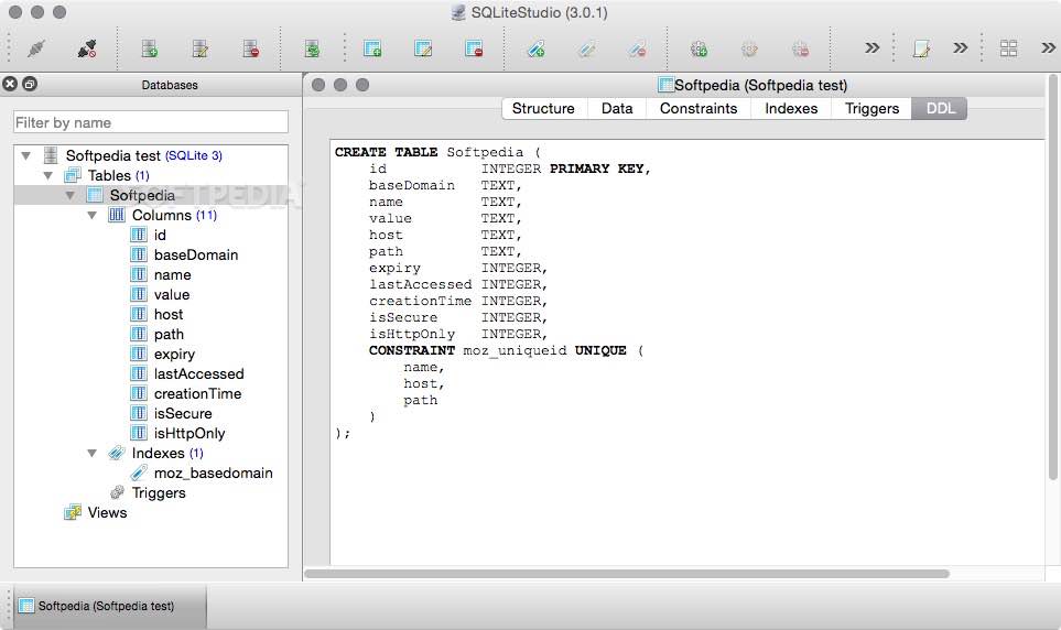 sqlitestudio execute script in sql editor