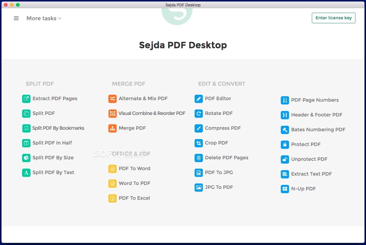Sejda PDF Desktop Pro 7.6.0 instal the new for ios
