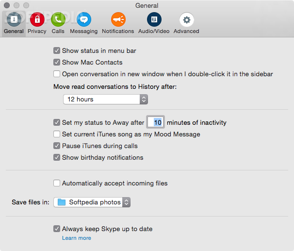 skype for mac version 10.10.5