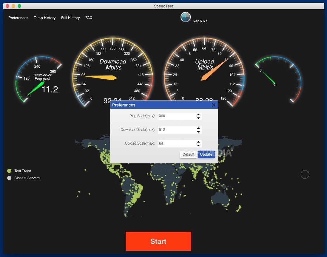 internet speed test for mac