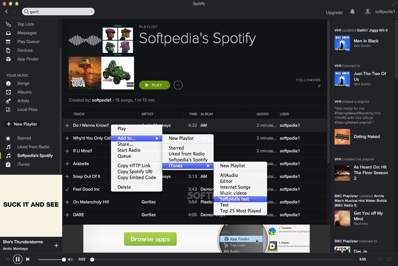 spotify download mac folder