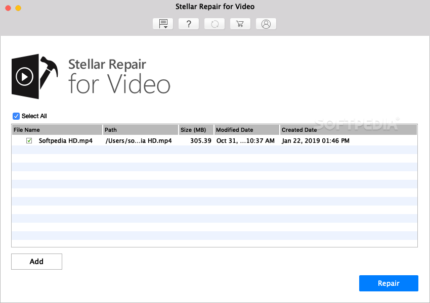 stellar phoenix video repair mac