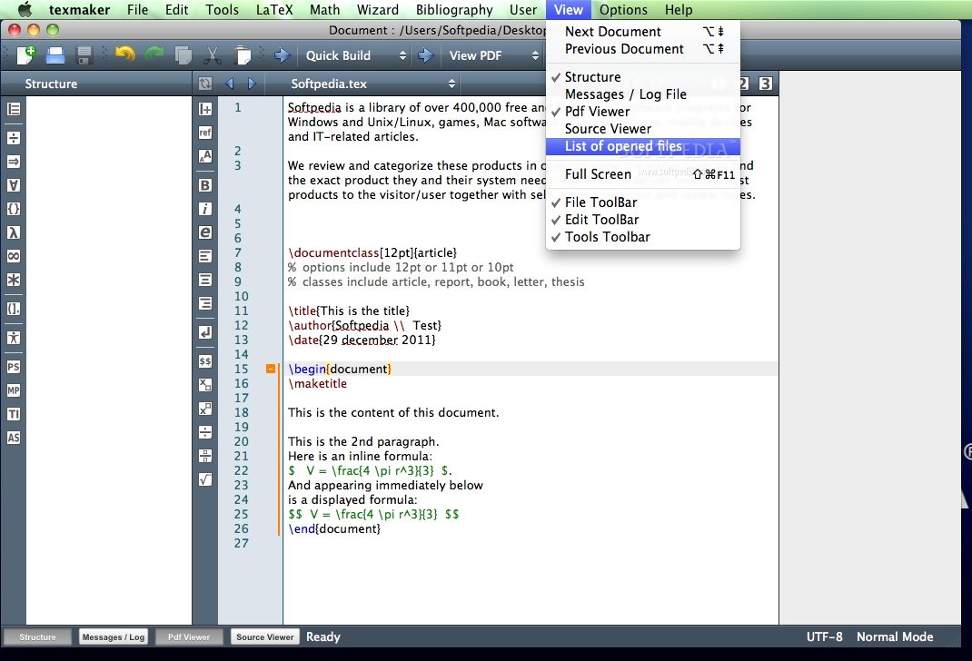 text editor with latex ipad pro