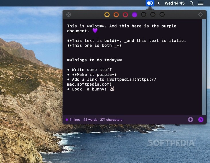 Tot (Mac) Download: Tiny text editor that offers a surprising number of ...