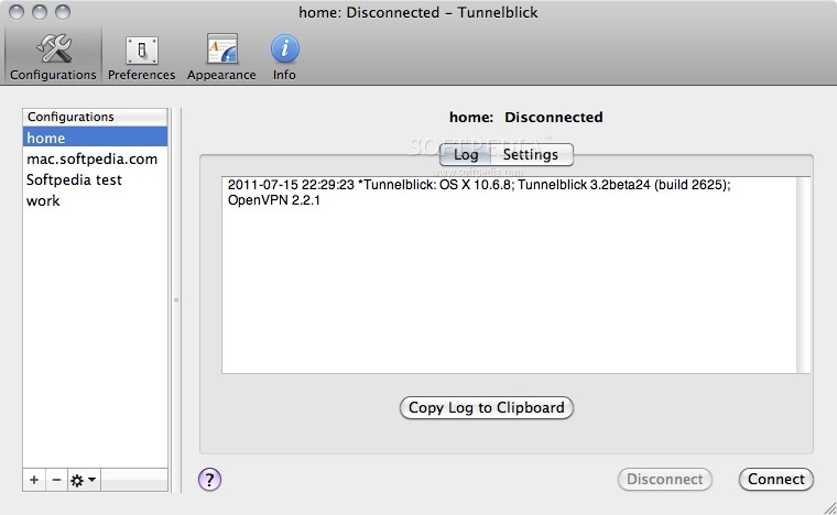 configure openvpn client mac os
