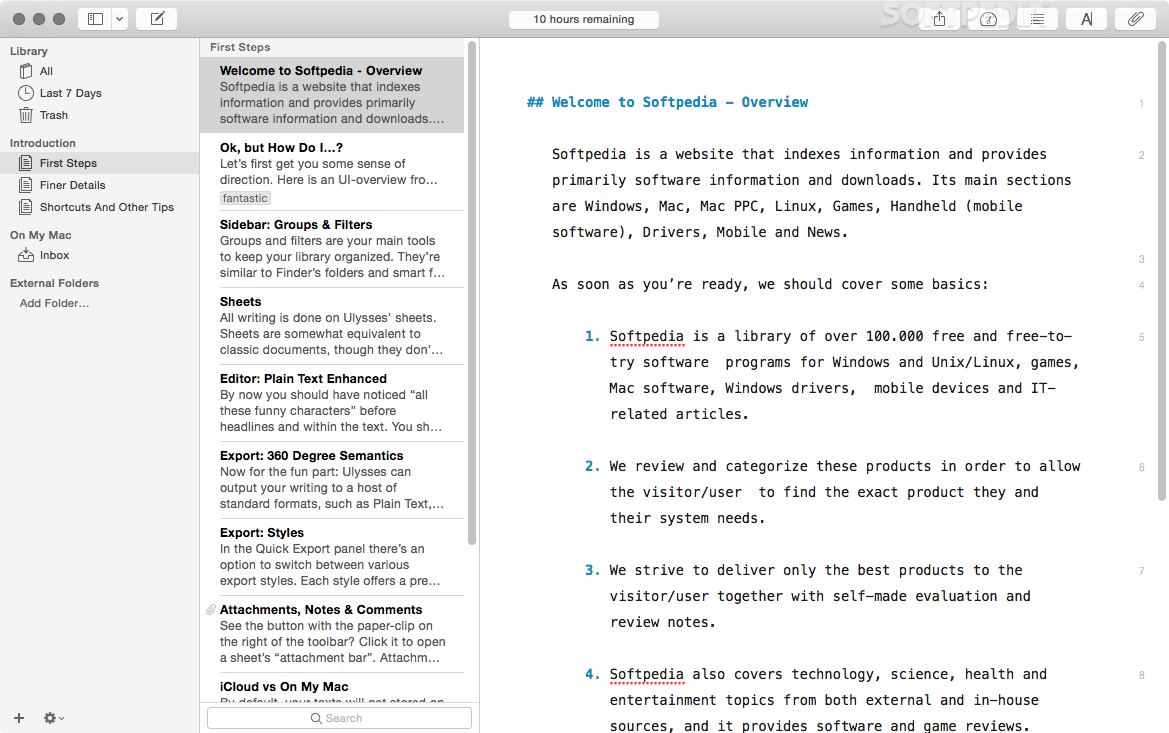 download ulysses for mac free