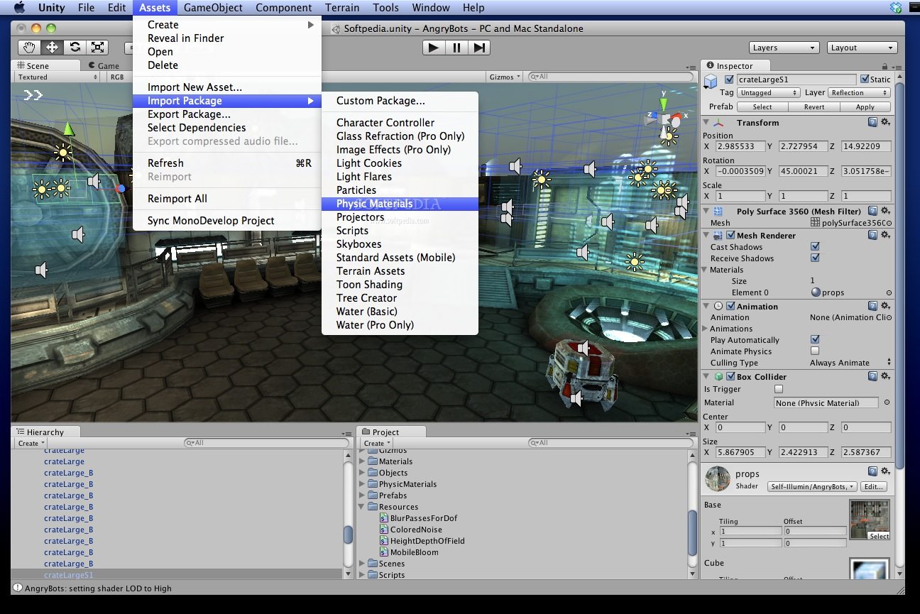 unity for mac download