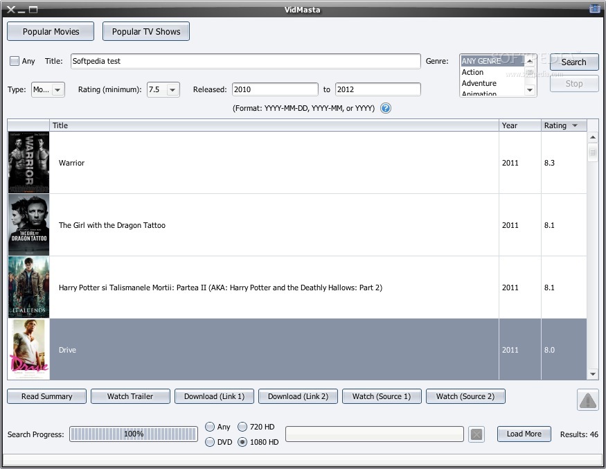 VidMasta 28.8 for windows download