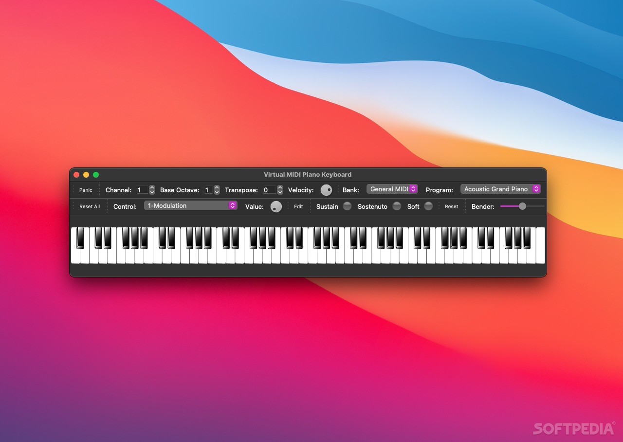 midi keyboard piano software mac