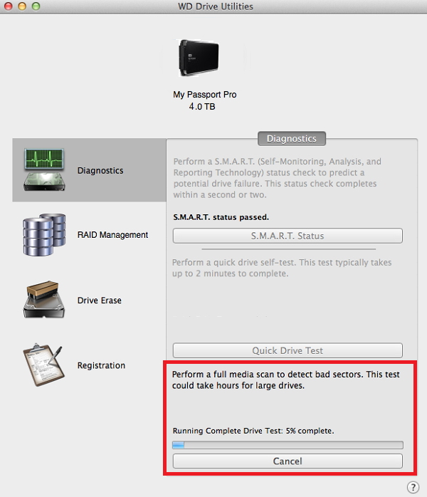 wd driver for mac