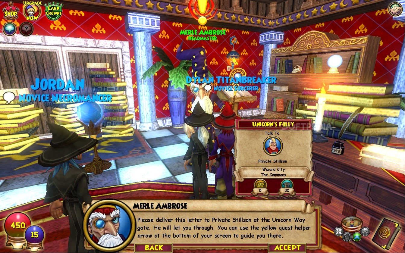 Wizard101 Homepage