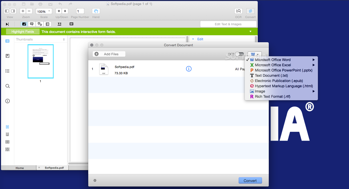 Wondershare PDFelement Pro 9.5.14.2360 for mac instal