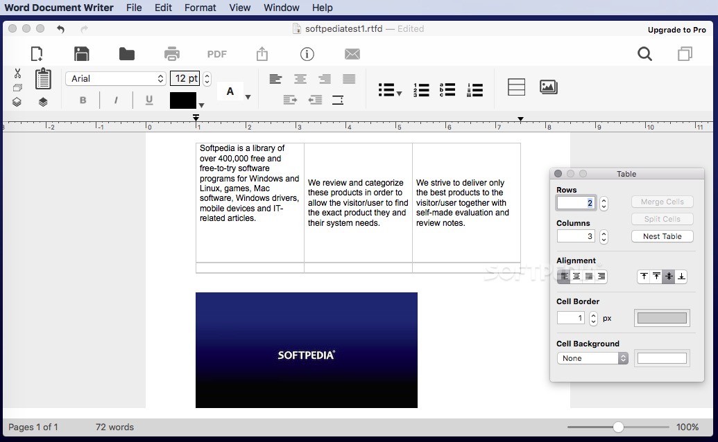 Word Document Writer Pro Mac 1.0.9 Download