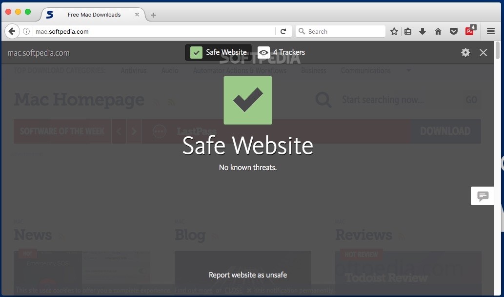 detect safe browsing software